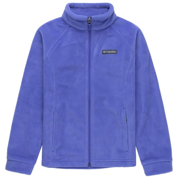 COLUMBIA | Benton Springs periwinkle fleece jacket (14/16) - Picture 1 of 3